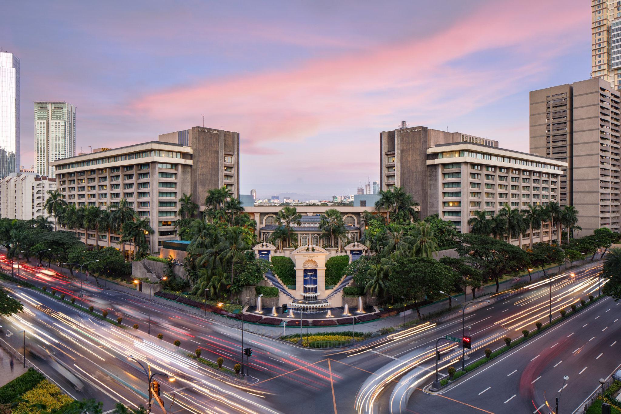 Hotel The Peninsula Manila Makati City Zewnętrze zdjęcie The hotel in 2016