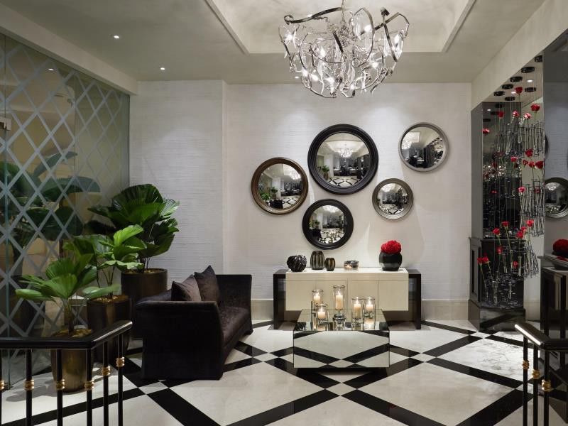Hotel The Peninsula Manila Makati City Zewnętrze zdjęcie The interior of the hotel